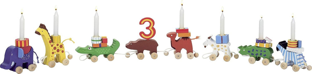 Goki GK108 - Fødselsdag Caravan Action Figurer Naty Shop A Single Pack