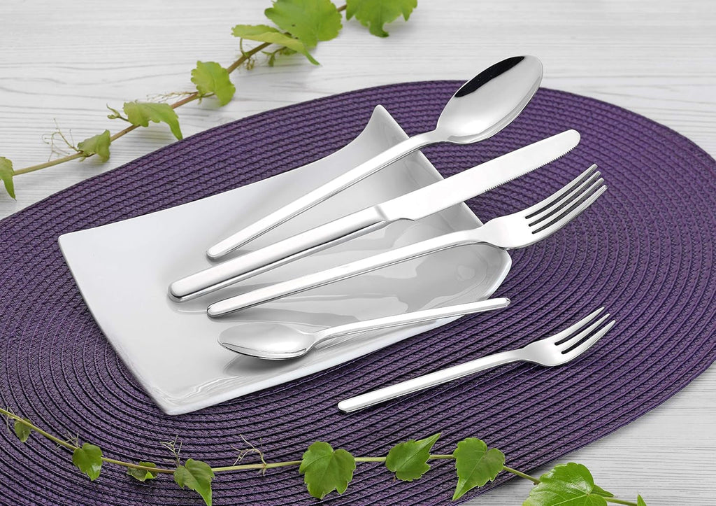 Set tacâmuri Bettina lustruit lucios 30 piese Bucatarie Naty Shop