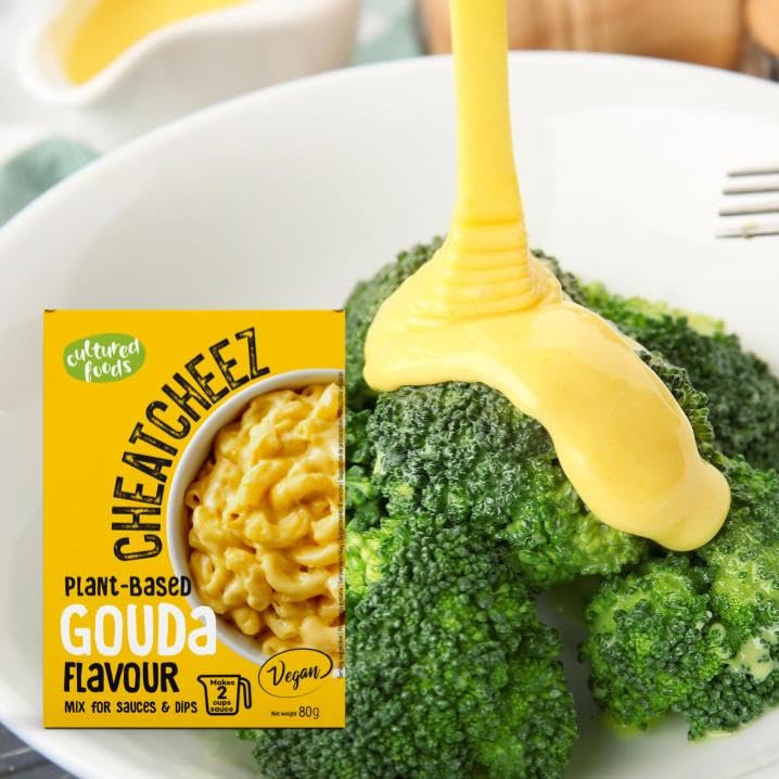 Cultured Foods CHEATCHEEZ Vegansk Goudasauce - Laktose- og glutenfri