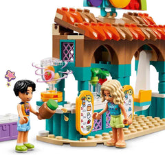 LEGO Friends Smoothie Stand At The Beach Rollespil Legesæt Gaveidé til piger og drenge 6 år med legefigurer Skildpadde og tilbehør Socialt udviklingslegetøj 42625 Byggesæt Besuche den LEGO-Store