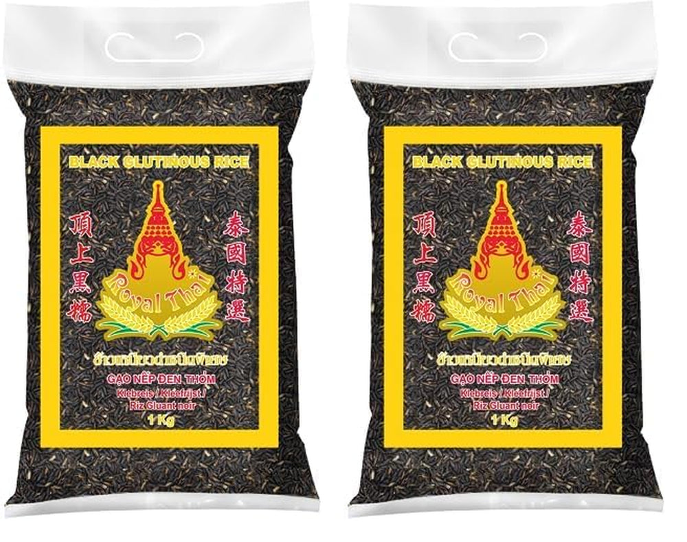 ROYAL THAI RIS - Sorte klæbrige ris - 1 x 1 KG