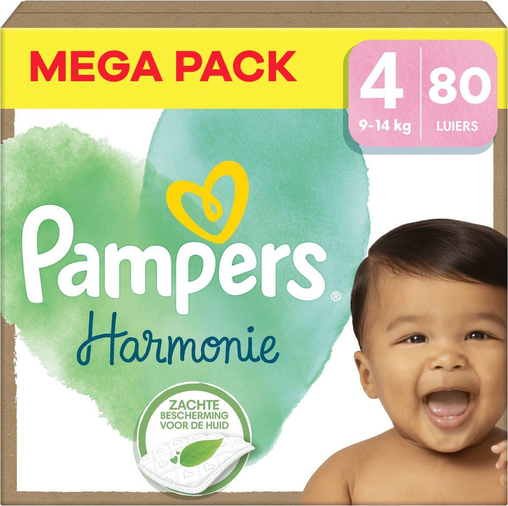 Bleer Pampers Harmony 80 str. 4 (9-14 kg)