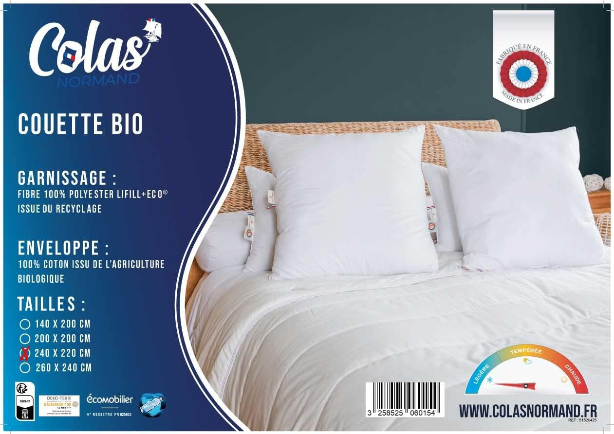 NORMAN COLAS | Let dyne, 240 X 220 cm, økologisk bomuld, genbrugsfyld Dyner og dyner Naty Shop