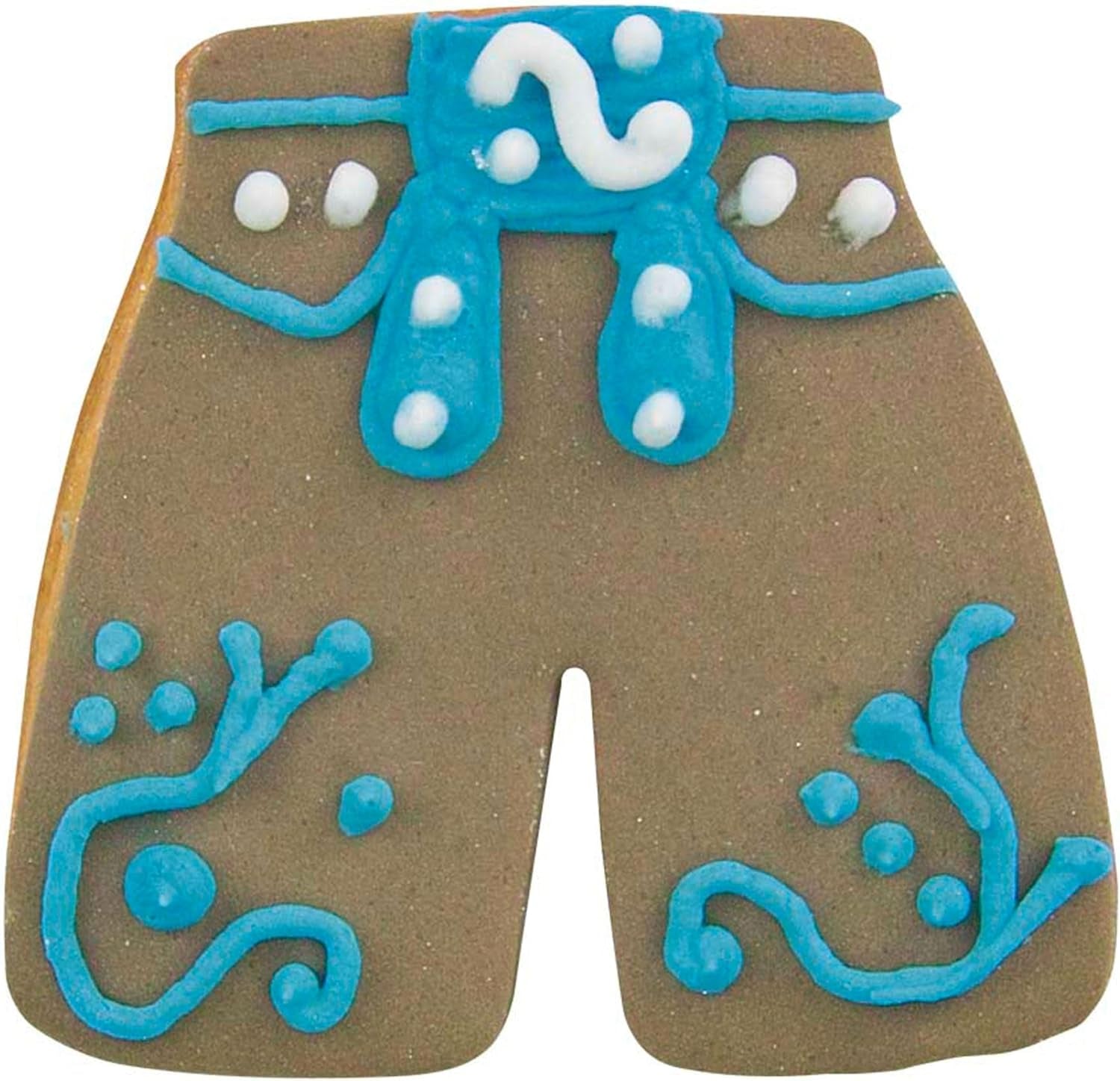 Formă de tăiat biscuiți pentru pantaloni/pantaloni scurți, aproximativ 6 cm