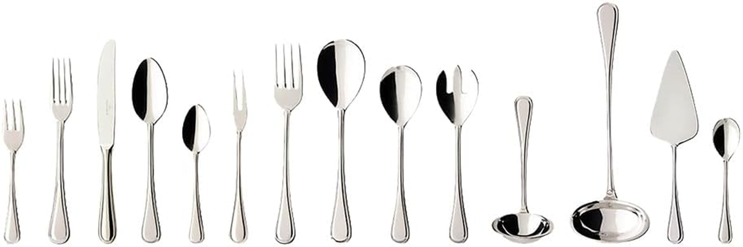Villeroy And Boch Neufaden Merlemont Bestik til op til 12 personer, 70 stykker, rustfrit stål Køkken Naty Shop