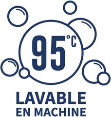 Bleu Câlin quilt til børn 140X(150+50) Cm Special til børnesenge, hærdet quilt kan udvides op til 140X200 Cm, kan vaskes ved 95°, hvid Dyner og dyner Naty Shop