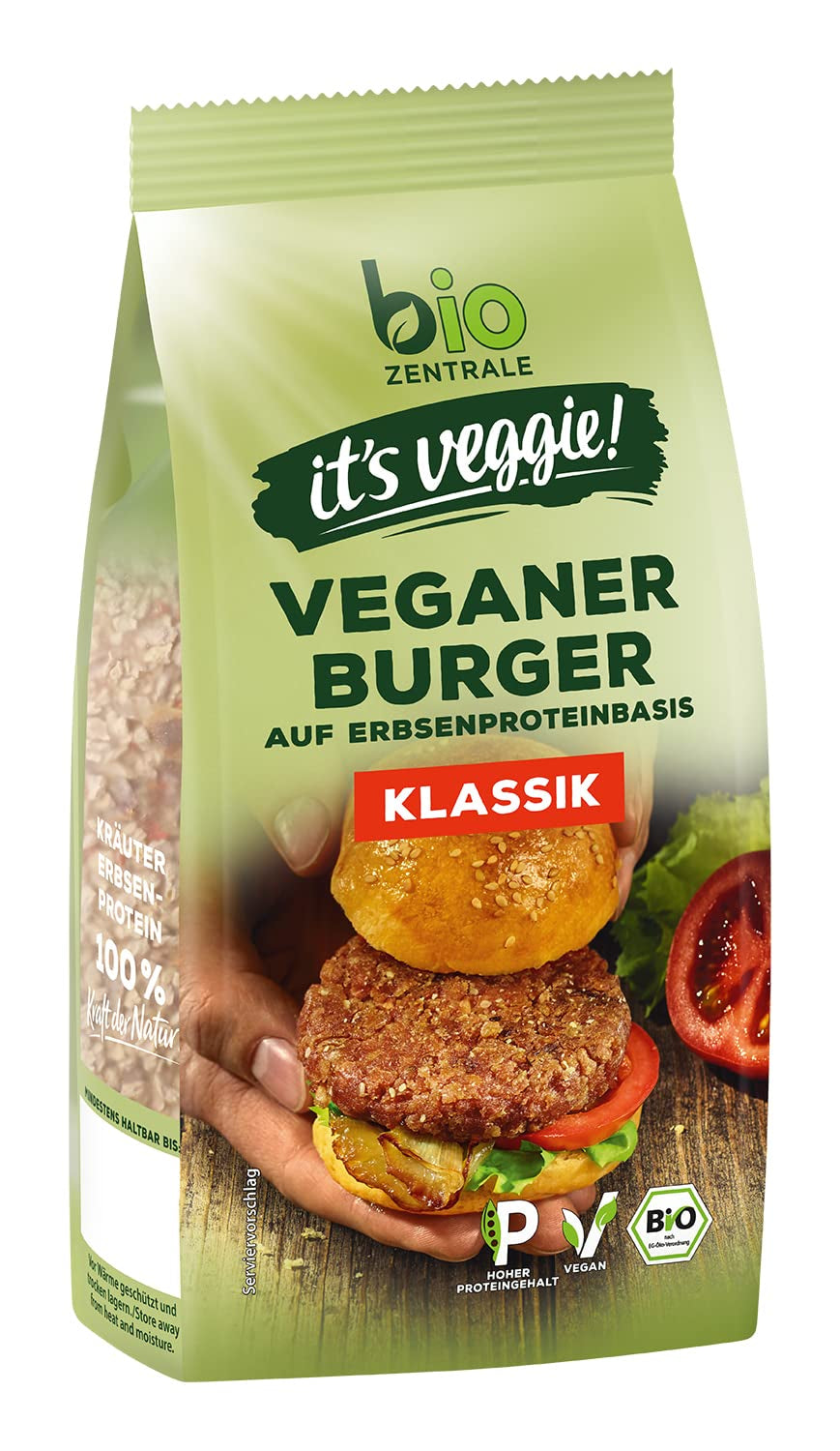 Biozentrale Bulgur i bakke med grøntsager og ingefær | 200 g perfekt til et hurtigt takeaway måltid | kilde til vegansk protein | let at tilberede