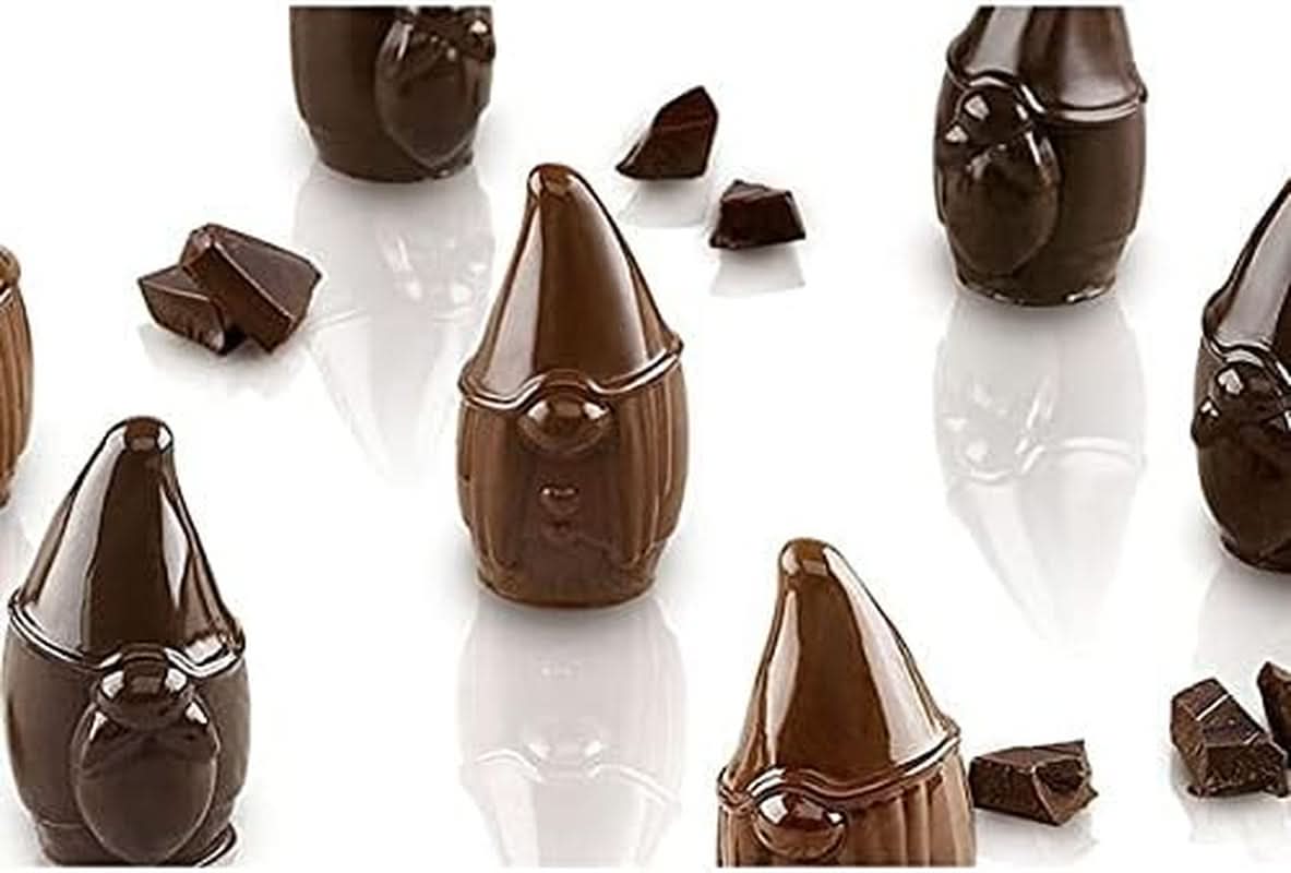 Silikomart 22.152.77.0165, 3D Spiral Ø 2,4 x H 3 cm, 9 ml, 15 hulrum (SCG52) Kitchen Naty Shop