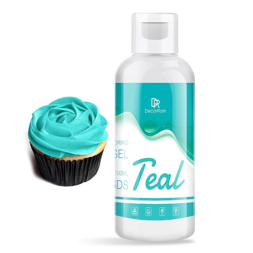 Colorant alimentar gel - 120 g coloranți alimentari concentrați pentru decorarea torturilor, copt, fursecuri, macaroane - Colorant alimentar fără zahăr pentru băuturi, decorarea torturilor, slime DIY, ou de Paște (alb)