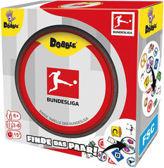Dobble Bundesliga, familiespil, kortspil, 2-8 spillere, i alderen 6+, 15 minutter, tysk