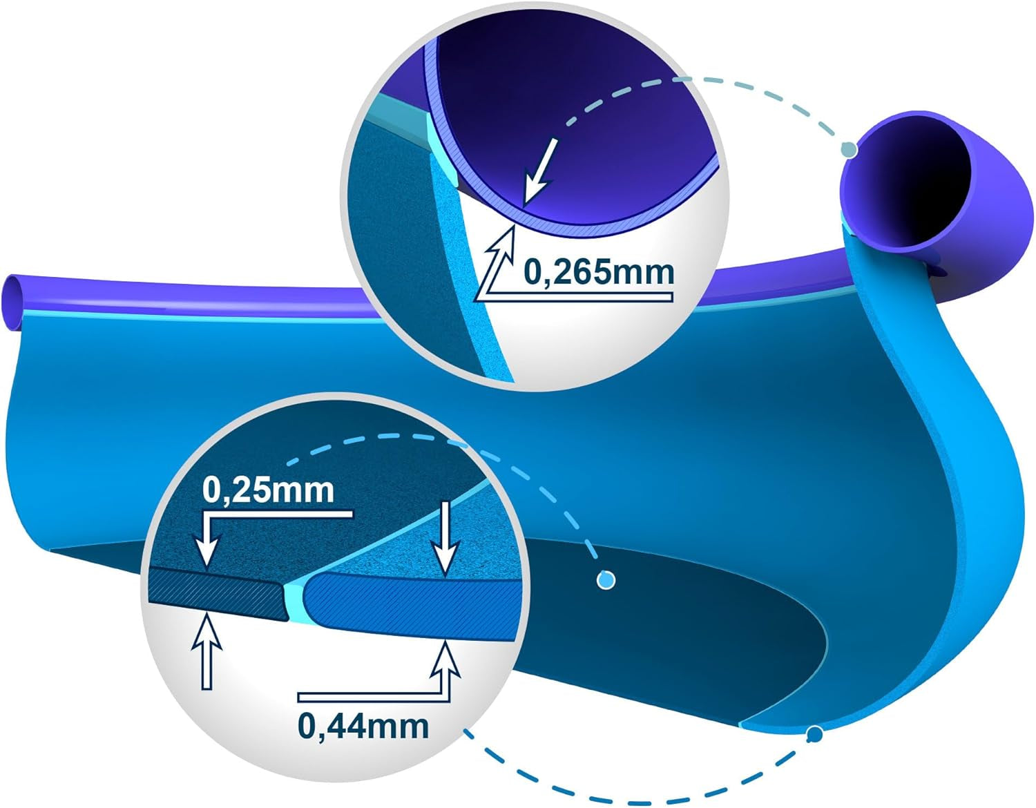 Intex Easy Set over jorden pool - til børn, 183 cm x 183 cm x 51 cm, 28101NP, blå