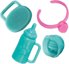 Simba 105733489 - Steffi Love Kitty Love, Puppe i et modificeret outfit med süsser Katze med Essen um Mund, med viel Zubehör