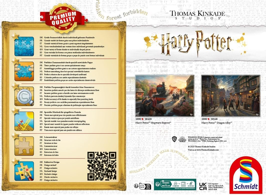 Wizarding World Harry Potter Diagon Alley Puslespil Naty Shop