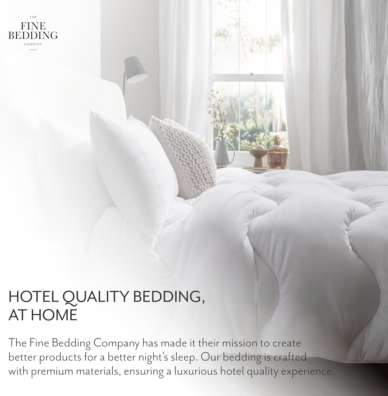 Allergy Defense Dyne, 4,5 Tog, lavet af genbrugsmaterialer, anti-allergifremkaldende og hypoallergen, Super King Size seng Dyner og dyner Naty Shop