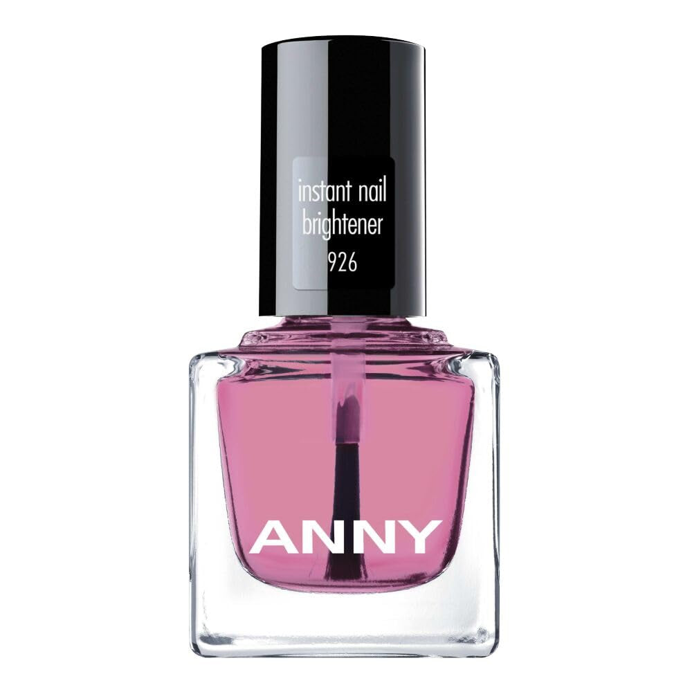 ANNY Instant Nail Brightener - Naturlig pleje neglelak med optisk lysnende effekt - 15 ml