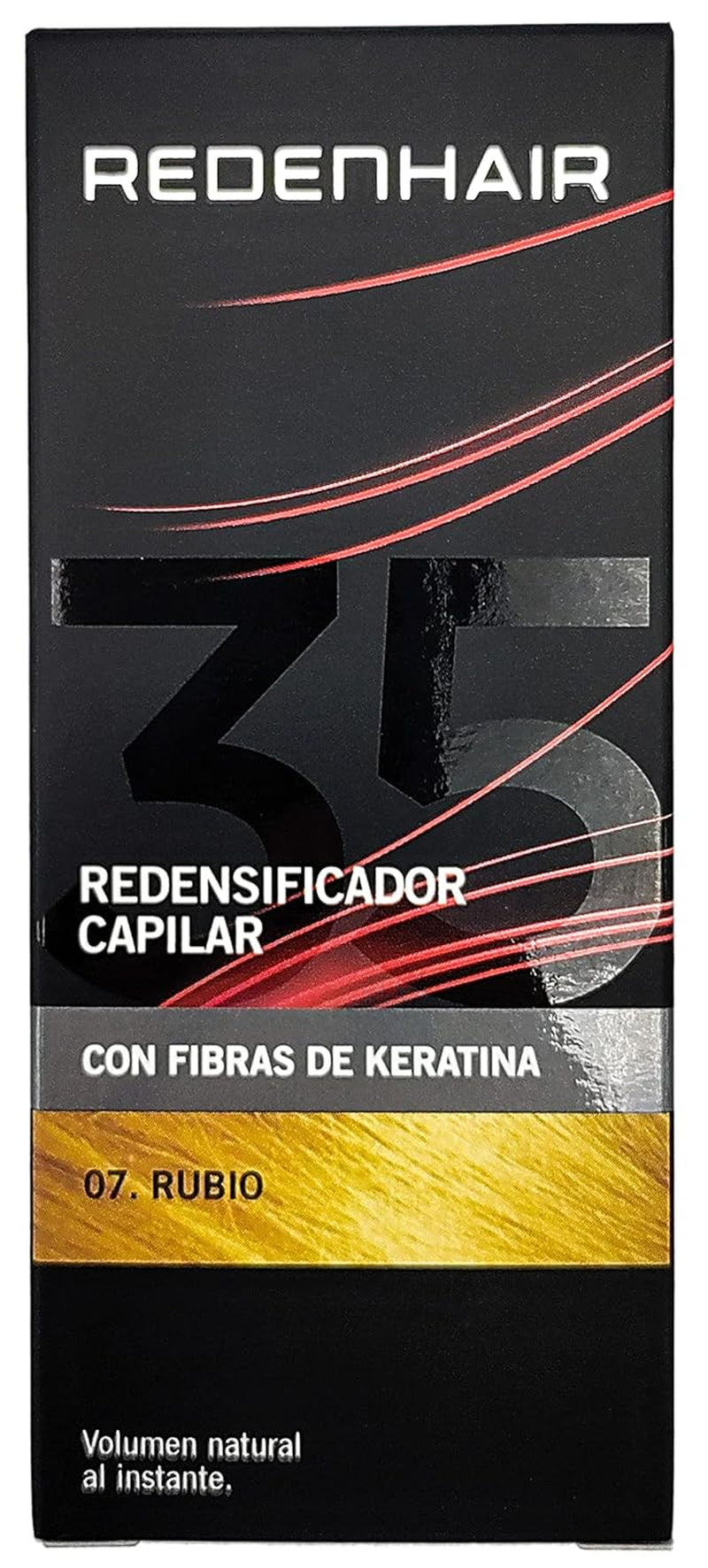 Redenhair Hair Restorer - Microfibre de păr cu keratină - rezistente la ploaie, vânt și transpirație - soluție pentru alopecie Ingrijire par Naty Shop