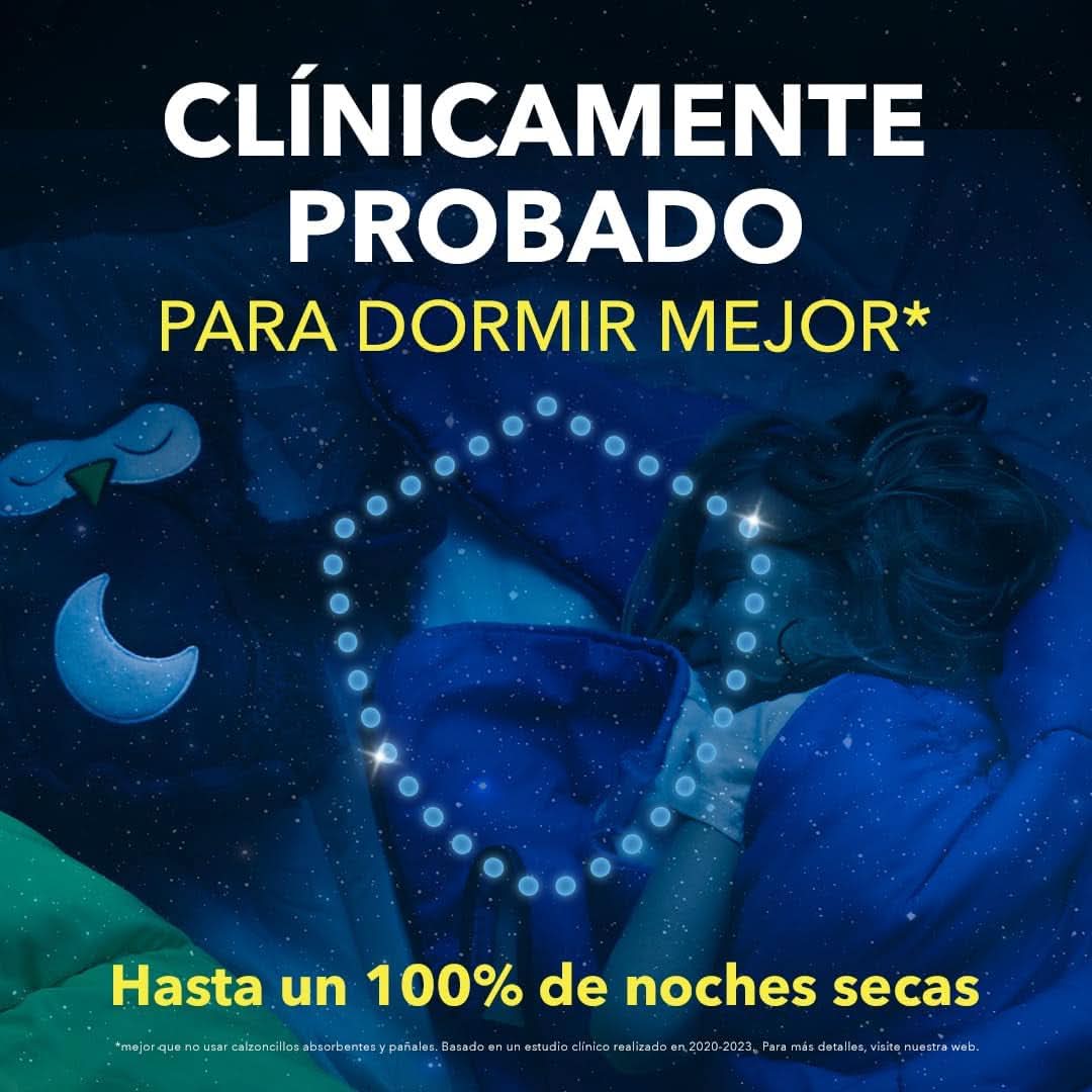 Dry Nites pyjamasbukser til piger 3-5 år, 1 pakke (16 stk) Naty Shop