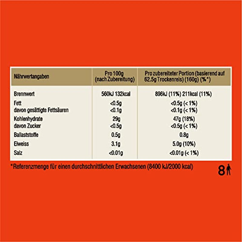 BEN'S ORIGINAL™ Basmatiris til kogning i en pose 500g