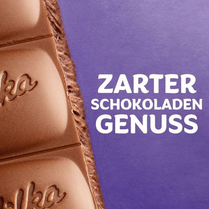Milka Mini Santas – Alpine mælkeblanding, mælkecreme og hasselnødder i festlig individuel emballage – 120g