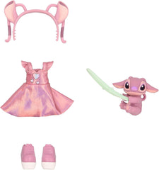Disney Angel, BFF Fashion Doll im Angel-Outfit zum An- und Ausziehen, inklusive Styling-Accessoires, Spielzeug und Geschenk für Kinder ab 3 Jahren