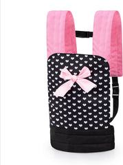 Bayer Design 62260AA Puppentrage EasyCarry, gepolstert, verstellbare Riemen, hinten og vorne tragbar, for Puppen og Plüschtiere