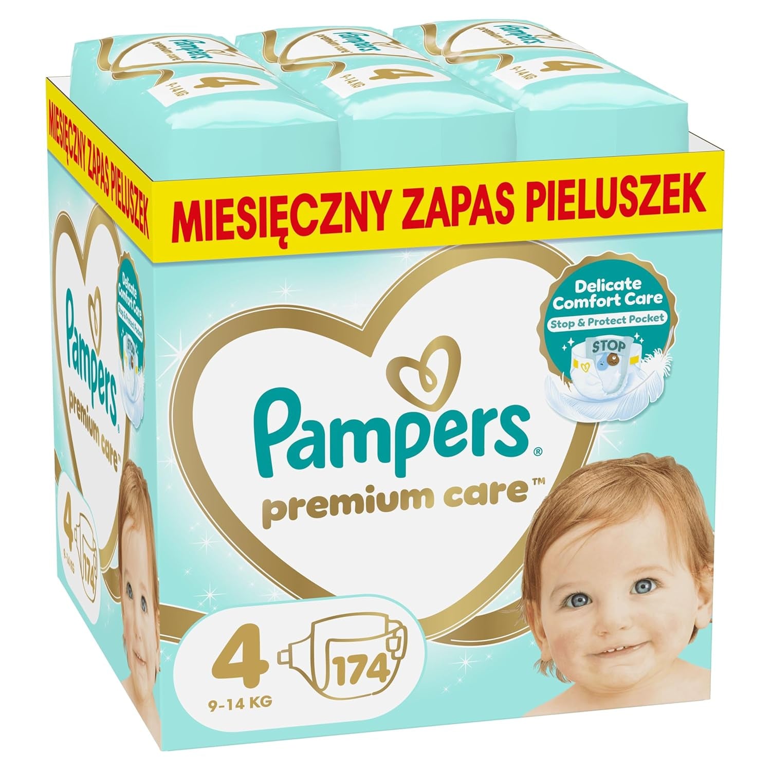 Pampers (gammel udgave), Månedsæske S4 174 stk