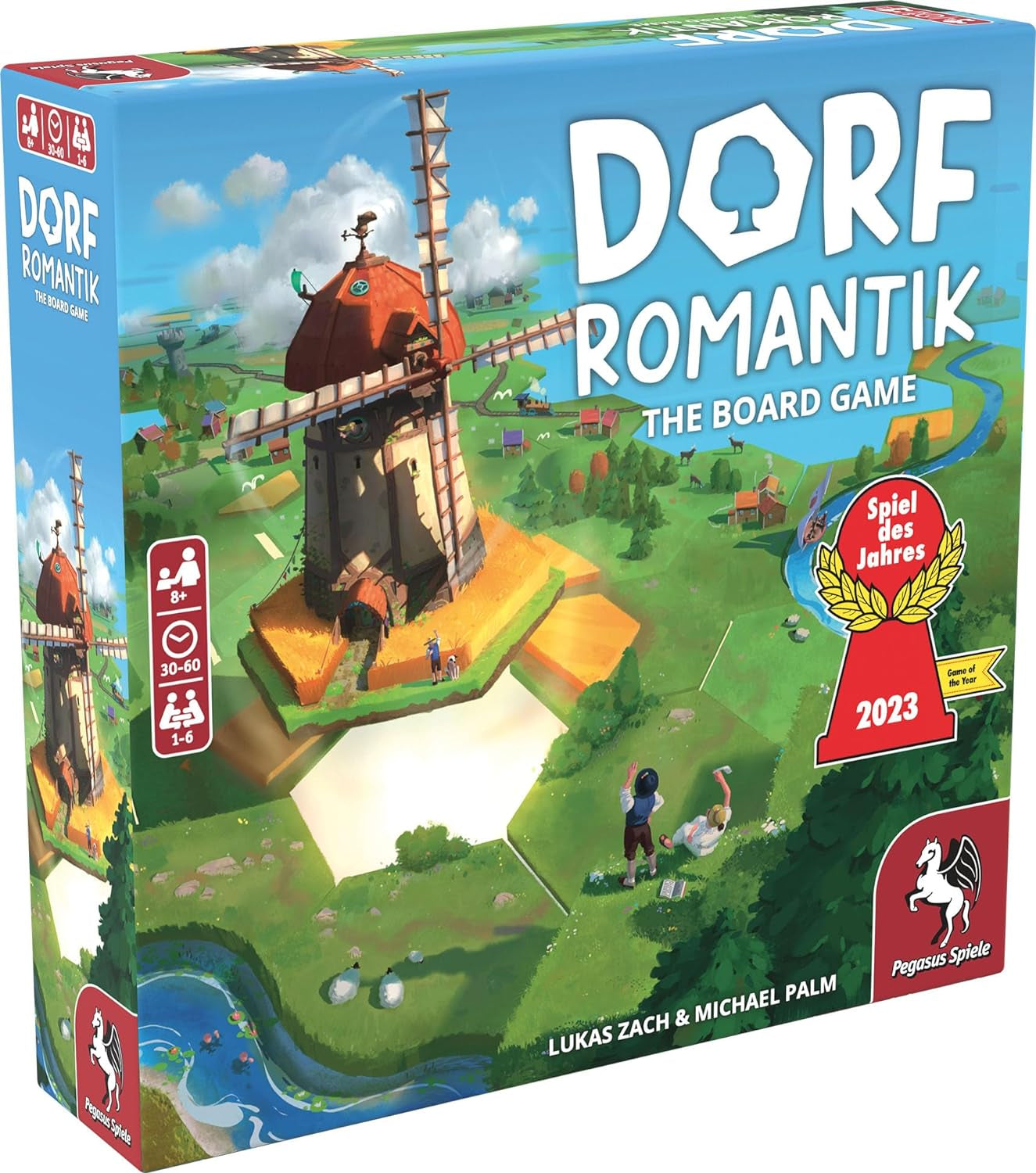 Pegasus Spiele 51240G Village Romance *Jocul anului 2023* Jocuri de societate