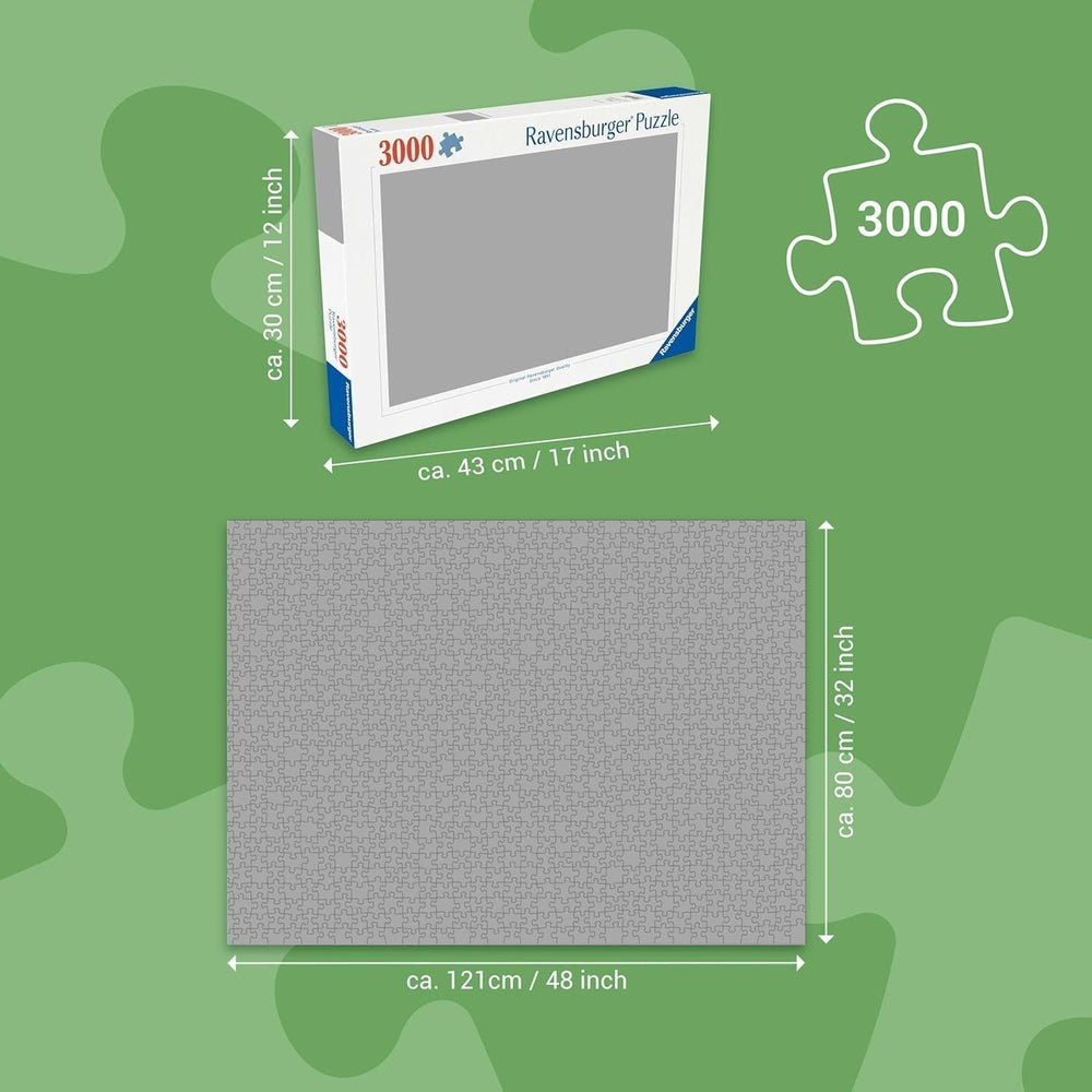 Ravensburger - Puslespil for voksne - Puslespil med 3000 brikker - Asterix' univers - Voksne og børn fra 14 år - Højkvalitetspuslespil lavet i Europa - Tegneseriefigurer - 14981 Puslespil Naty Shop