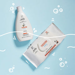 Bionike Triderm Baby vådservietter til tør og følsom hud Beroligende og opstrammende effekt Beskytter og fugter 72 servietter