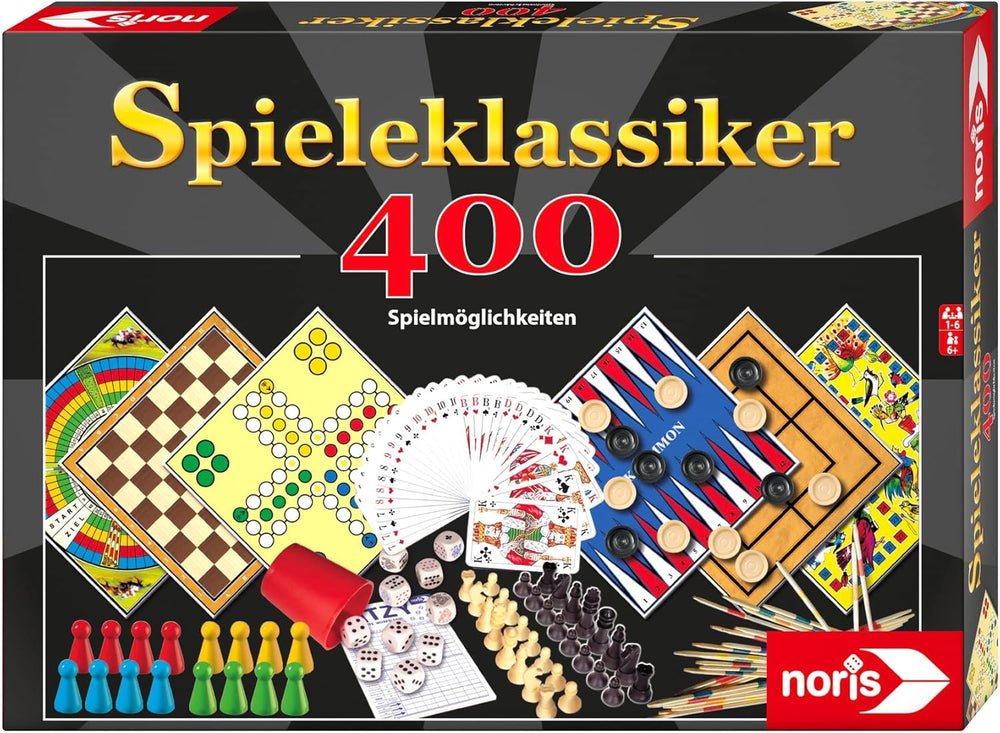 Klassiske Noris 606111688 spil med 400 spilmuligheder