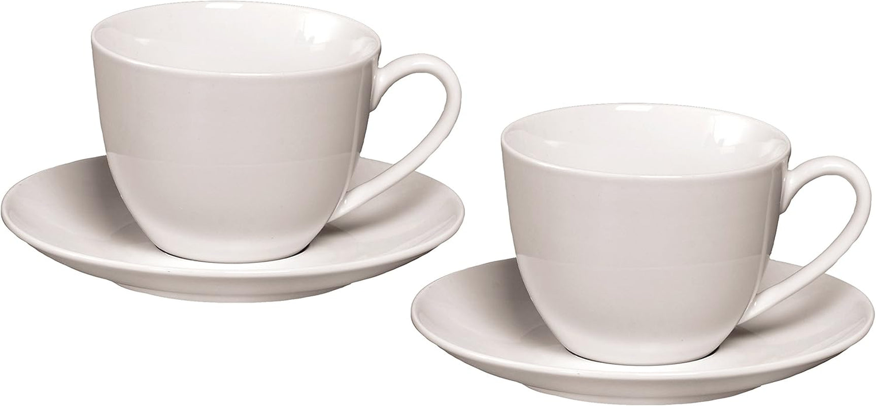 Set Cappuccino Ritzenhoff & Breker Bianco, 4 bucăți, 300 ml
