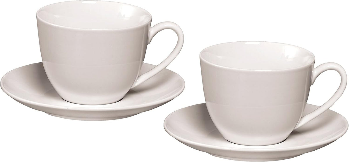 Set Cappuccino Ritzenhoff & Breker Bianco, 4 bucăți, 300 ml
