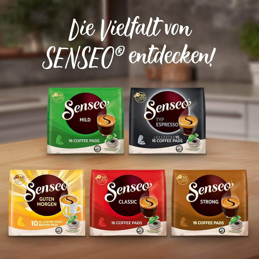 Senseo Pads Classic, Vorratspackung, 5 x 32 Getränke, 160 Kaffeepads