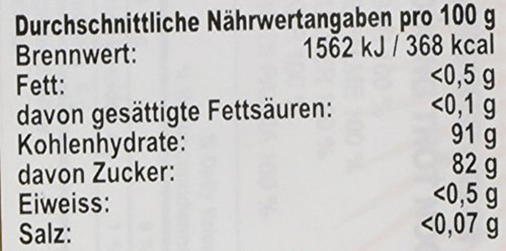 Cock Palmzucker, Scheiben, 4Er Pack (4 X 454 G Packung) Indulcitori Naty Shop