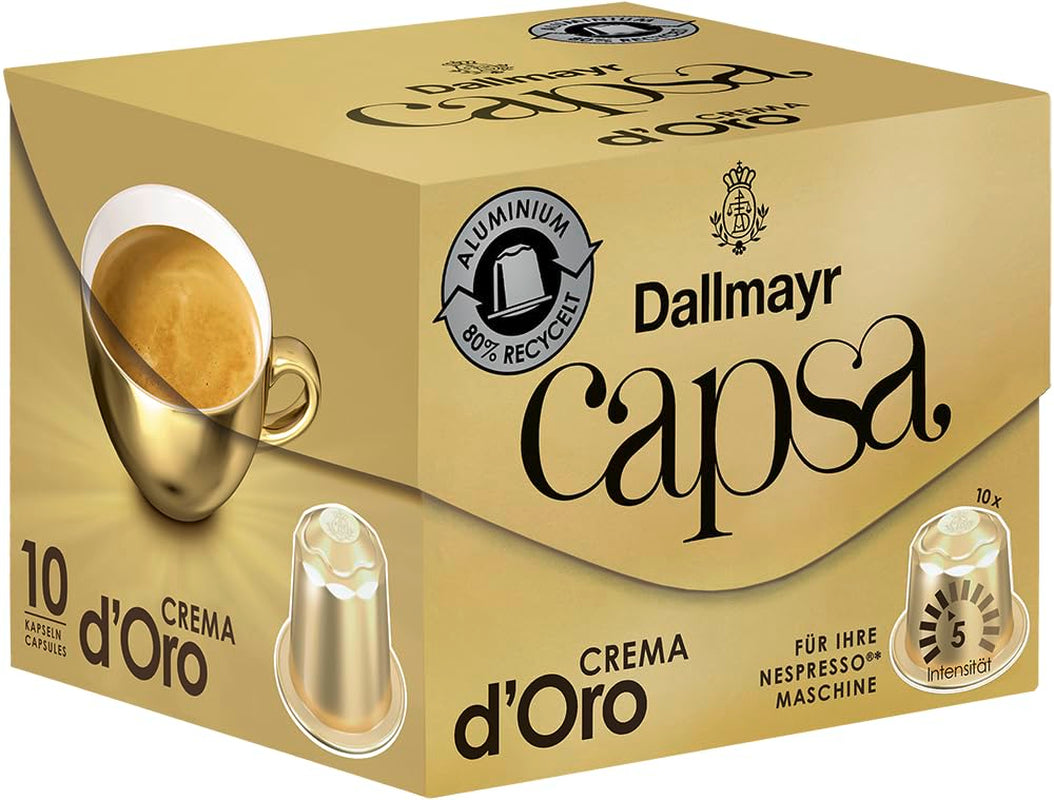 Capsa Lungo Crema d´Oro 10 Kapseln