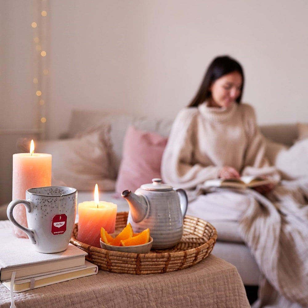 Yogi Tea - Ceai verde cu ghimbir și lămâie, ceai ayurvedic organic cu condimente și plante, amestec de ceai verde, ghimbir și lămâie, pachet de 3 ceaiuri Yogi, 3X17 pliculețe (51 pliculețe de ceai în total), ideal ca cadou