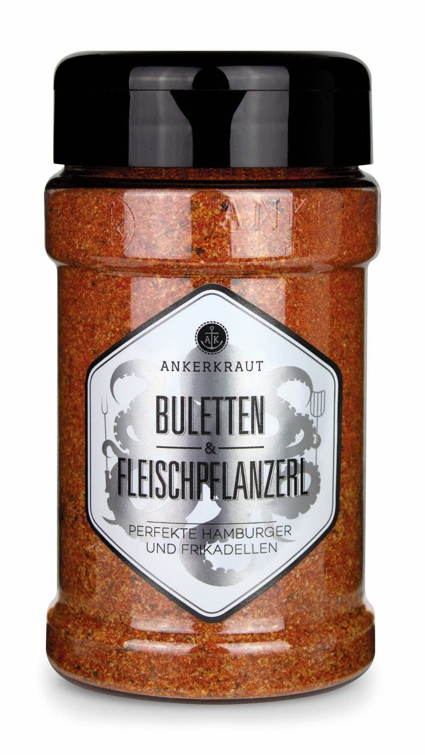 Ankerkraut Bulettes & Fleischpflanzerl, Gewürzmischung für Buletten und Frikadellen, 250 g i en pose med smag