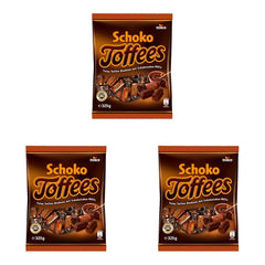 Chokolade karameller - 3 x 325g - Chokolade karamel med bitter chokolade glasur (30%)