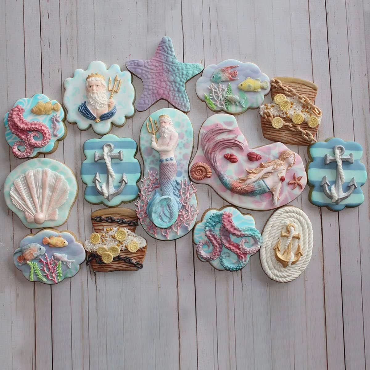 Katy Sue, Marine Decor Silikone Form - Naty Shop Køkken Kammusling