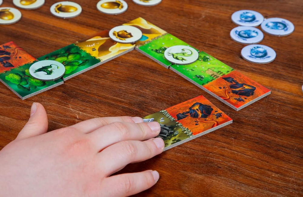 Pegasus Spiele 57111G - Dragomino *Årets børnespil 2021*, Multicolor