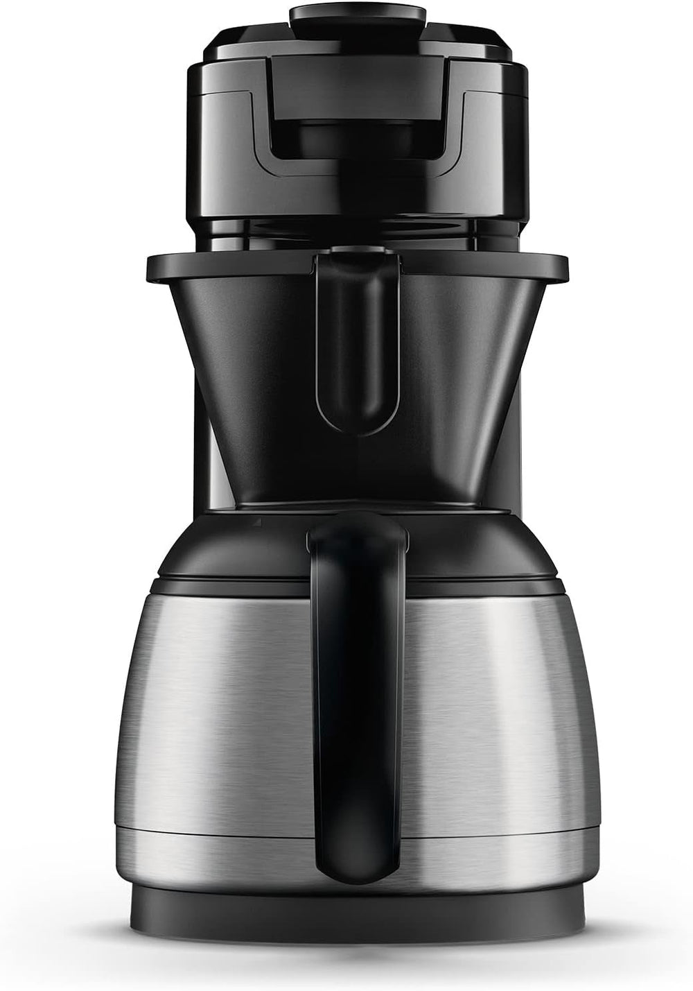 Espressor cu filtru și pad PHILIPS Senseo Switch, tehnologie de preparare 2 în 1, rezervor de apă de 1 litru, 7 căni într-o singură preparare, negru piano (HD6592/64)