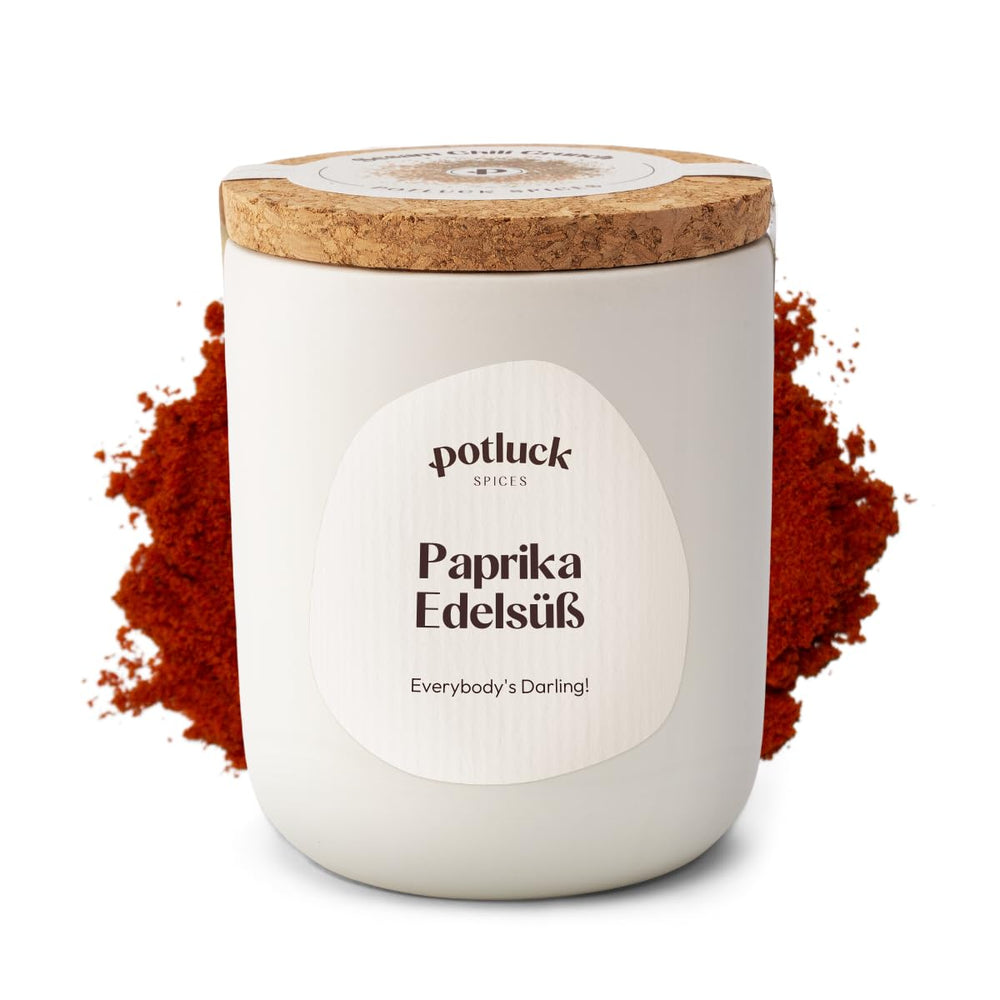 Potluck | Stullen Spice | Gewürzzubereitung im Keramiktopf | 60 g | Vegansk, glutenfri og med naturlige ingredienser