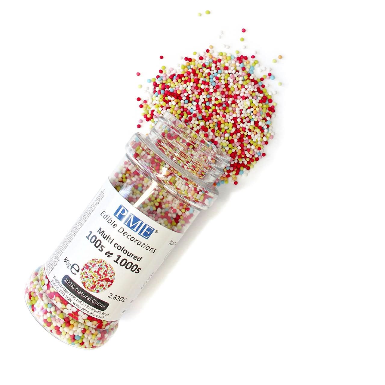 PME Nonpareilles Multicolor, 80 gram Sprinkles Naty Shop