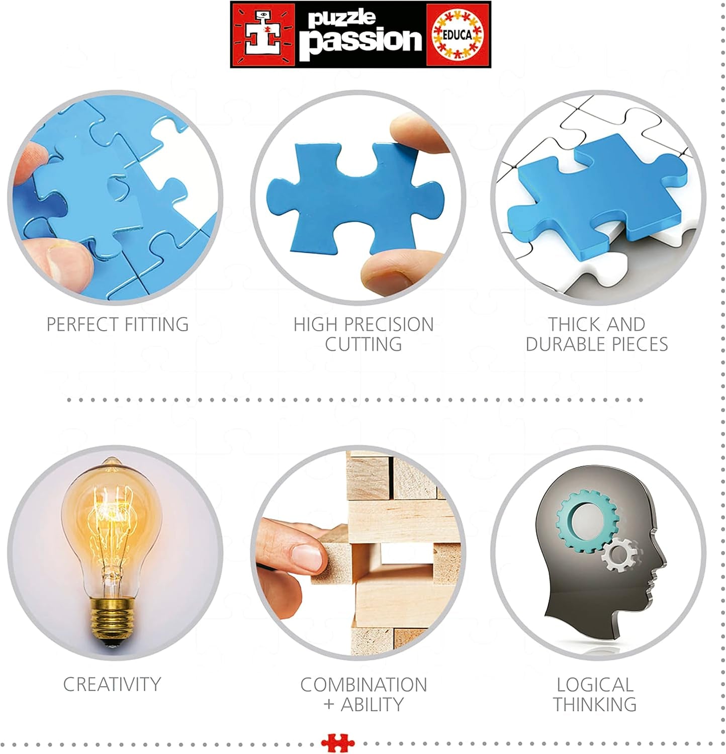 Educa - Puslespil 500 brikker til voksne | Farverig landsby ved søen, 500 brikker for voksne og børn fra 11 år, landskabspuslespil, illustration (19552) Puslespil Naty Shop