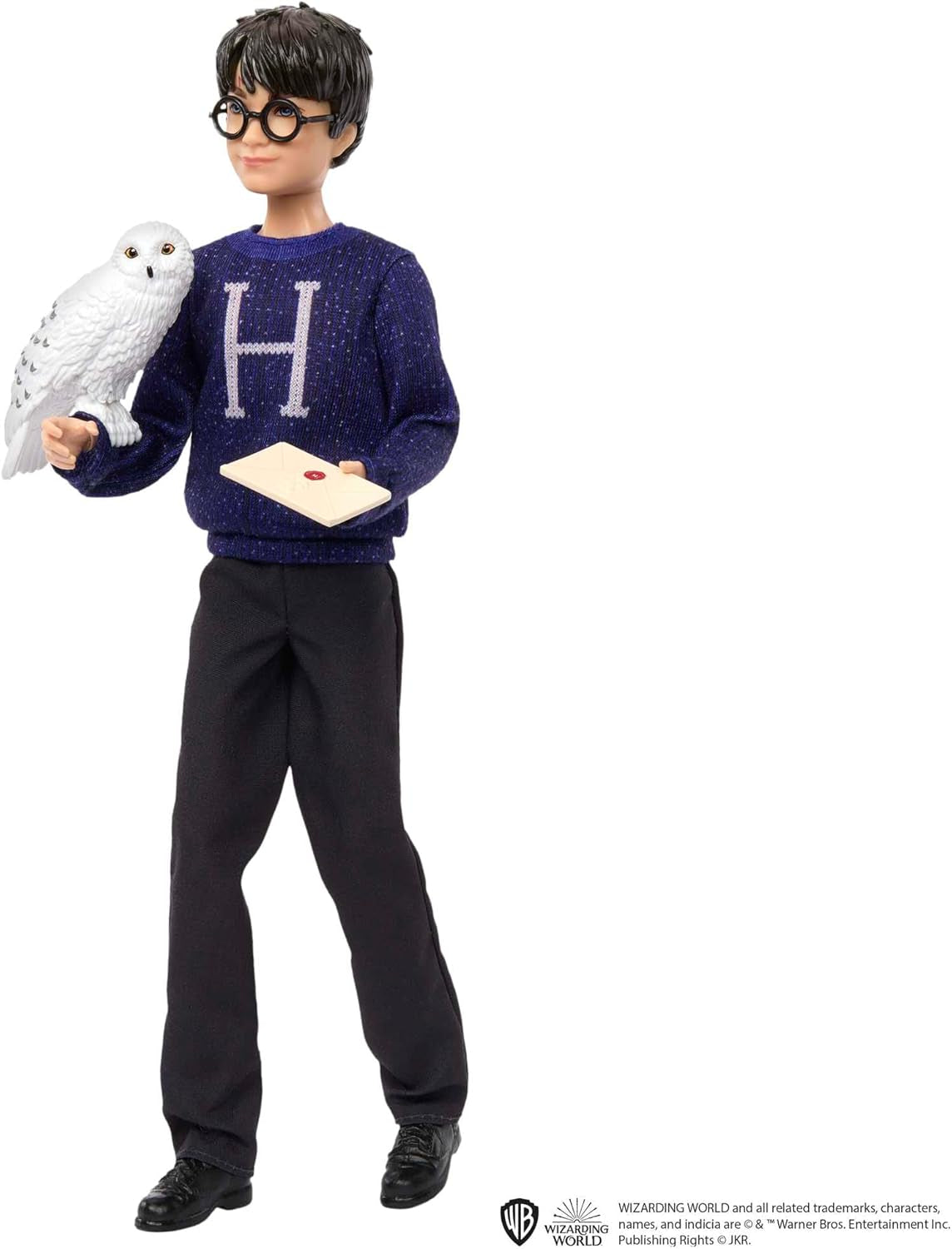 HARRY POTTER Gryffindor adventskalender - 24 historier, magiske overraskelser, Hogwarts fællesrum, naturtro ansigt, for fans fra 6 år og opefter, HND80 Naty Shop Dolls