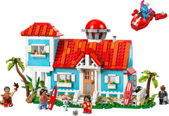LEGO Ç€ Disney Beach House fra "Lilo and Stitch" - Bygbart legetøj med 6 rum, observatorium, rumskib og 5 minifigurer - fødselsdagsgave til piger og drenge 9+ og fans 43268 Besuche den LEGO-Store byggesæt