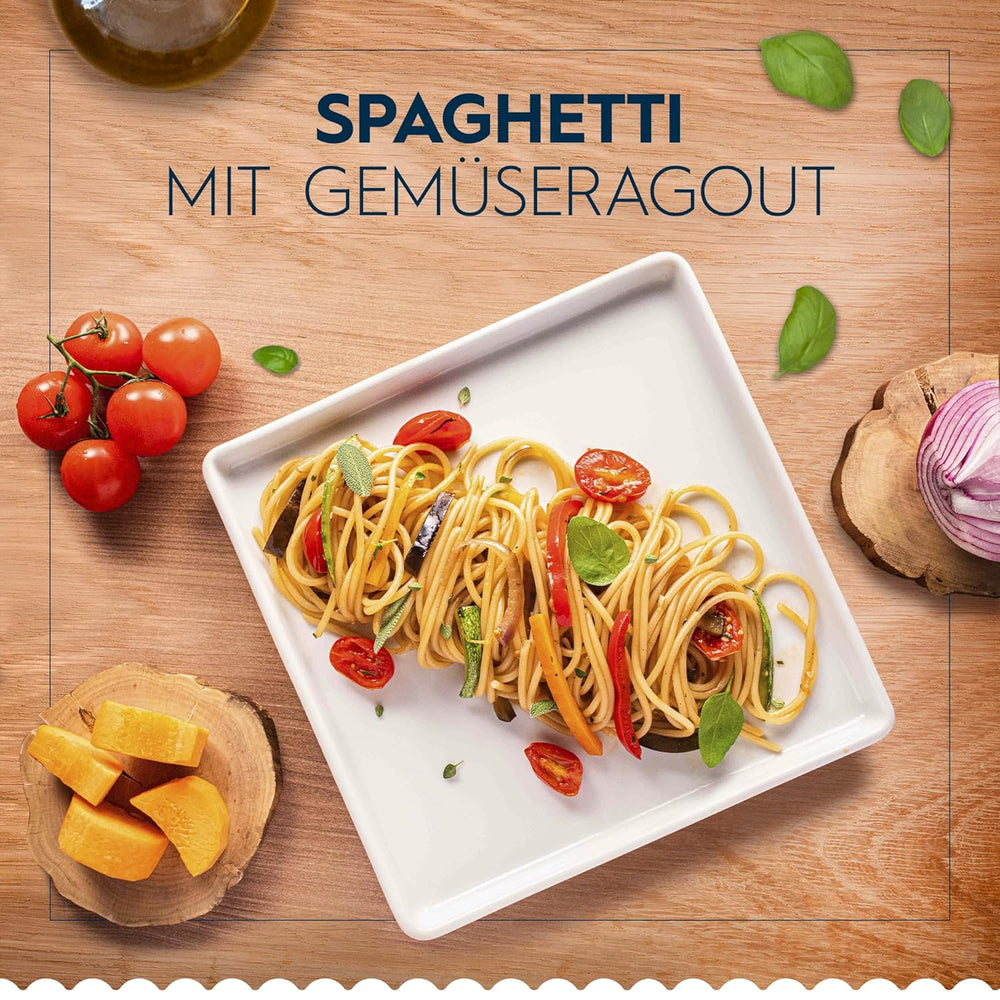 Barilla Pasta Klassische Spaghetti n.5 fra højkvalitets Hartweizen immer al dente, (1 x 500 g), geschmacklos