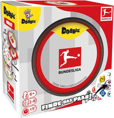 Dobble Bundesliga, familiespil, kortspil, 2-8 spillere, i alderen 6+, 15 minutter, tysk