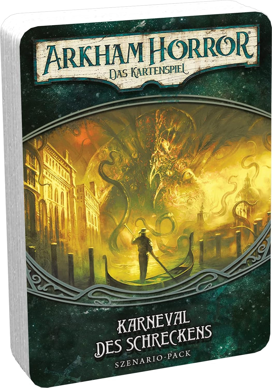Fantasy Flight Games, Arkham Horror: LCG, Core Game, Expert Game, Card Game, 1-4 spillere, i alderen 14+, 45+ minutter, tysk, flerfarvet, farverigt