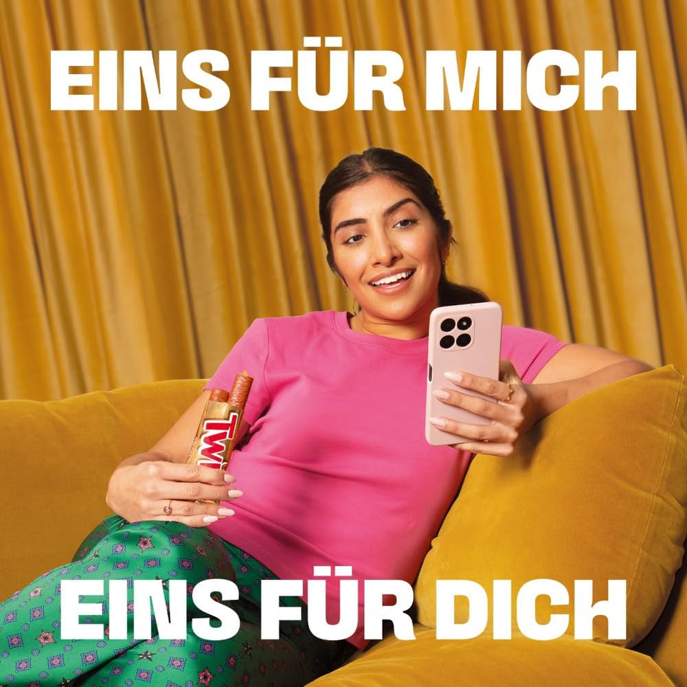 Twix Salted Caramel Chokoladebarer | Bulk pakke chokolade | 30 dobbeltstænger (30 x 46 g)